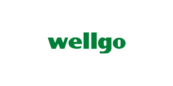 Wellgo-logo, symbool voor de samenwerking van Linbo Transportation Tech met het gerenommeerde merk dat bekend staat om hoogwaardige fietspedalen en -onderdelen.